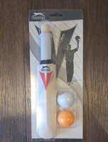 Slazenger Unisex Mini Cricket Bat and Ball Set