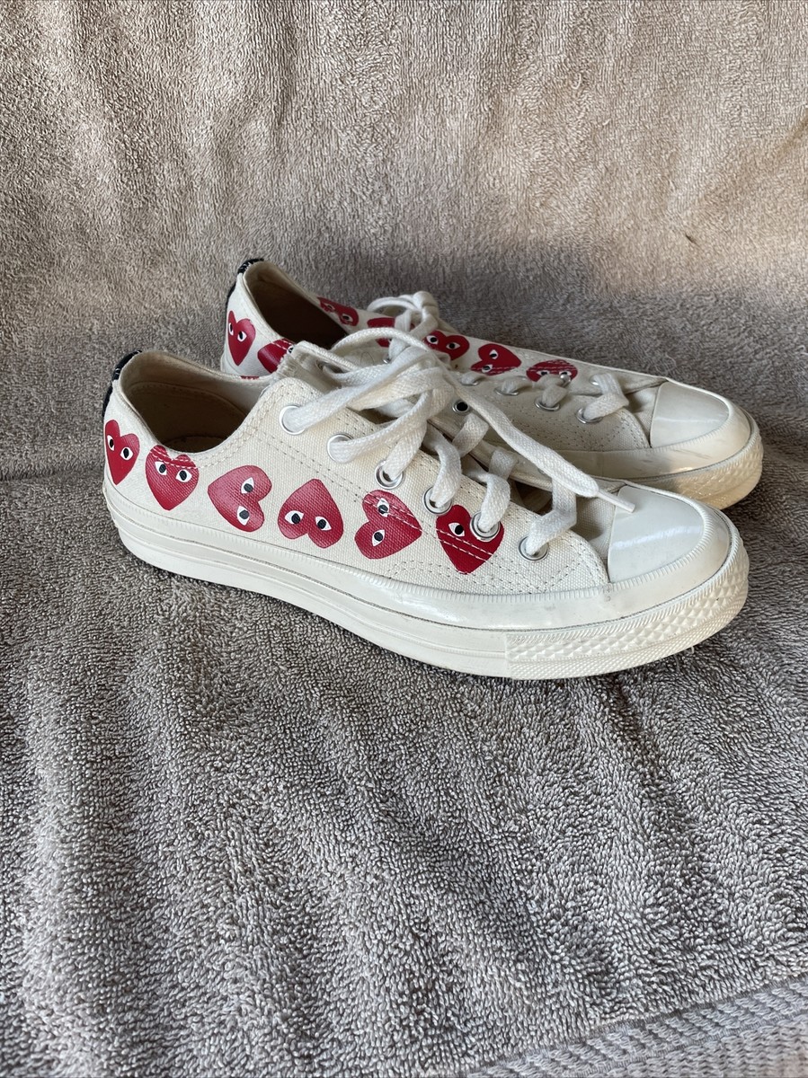 Converse Chuck Taylor All-Star 70 Lo Comme des Garcons White Shoes Converse Chuck Taylor All-Star 70 Lo Comme des Garcons White Shoes