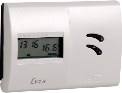 Vemer VN118600 Chronothermostat EVO.X weiß mit Wochenprogramm NEU R2217