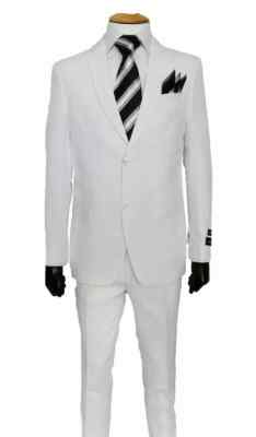 Men's Basic 2 Button Single Breast Work Suit 702P