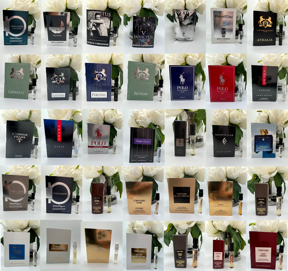 Men Perfume Cologne Sample Vials - Choose Scent & Combined Shipping & Discount