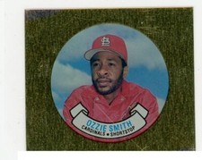 OZZIE SMITH 1987 TOPPS GOLD COIN FLAT METAL PROOF ST. LOUIS CARDINALS VERY RARE!