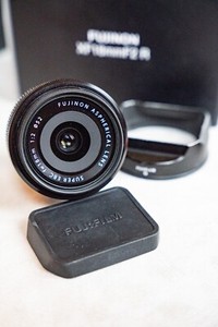 Fujifilm FUJINON XF 18mm f/2 R Aspherical Lens
