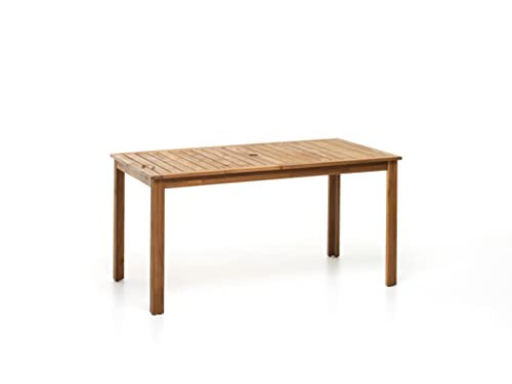 (TG. Large) My garden Tavolo ARLESTON 140x78cm, Acacia, 15 unit  - NUOVO