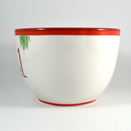 # Fitz & Floyd Everyday White Christmas Nesting Bowls Merry Noel Joy - Picture 11 of 16