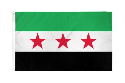 Syrian (Republic) flag 2X3ft poly 100D