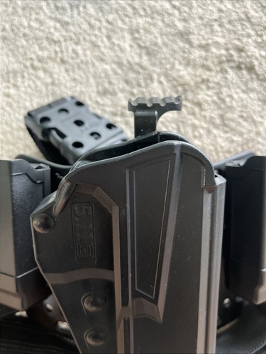 5.11 Tactical Blade-Tech GLOCK 19 Drop Leg Thigh Rig L2 Holster + 2 Mag Pouch RT - Picture 15 of 20