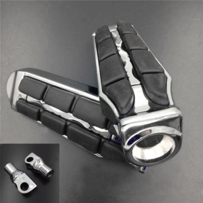 レトロ専用 Red POLE 40mm Lowering Front Foot Pegs For SV650X RETRO CAFE