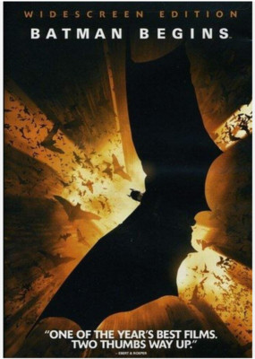 Batman Begins ((DVD, 2005, Widescreen)