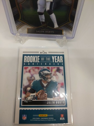 JALEN HURTS Rookie Card - 2020 Panini Select Concourse Level #50 - Eagles - Picture 4 of 5