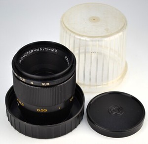 インダスター61 L/Z f2.8 50mm M42マウントアダプター 美品・イン