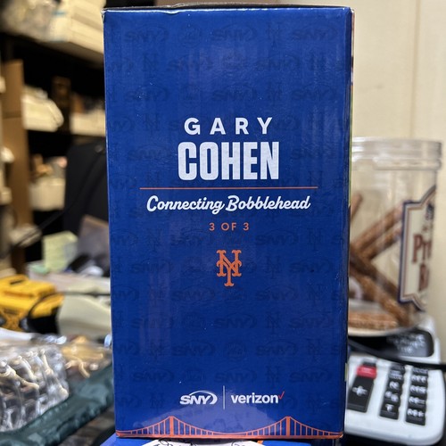 2022 New York Mets Gary Cohen Connecting Bobblehead SGA eBay