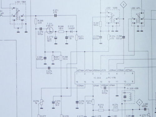 Circuit diagrams-Schaltpläne für Kenwood KA-990 EX  - Bild 1 von 1