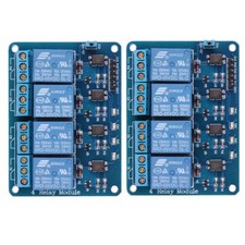 2PCS 4 Channel Relay Module with Optocoupler 5V Low Level Trigger Relay For UNO