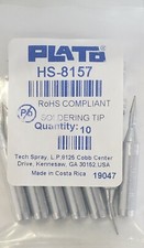 NEW LOT of 10  PLATO HS-8157 Soldering Tips