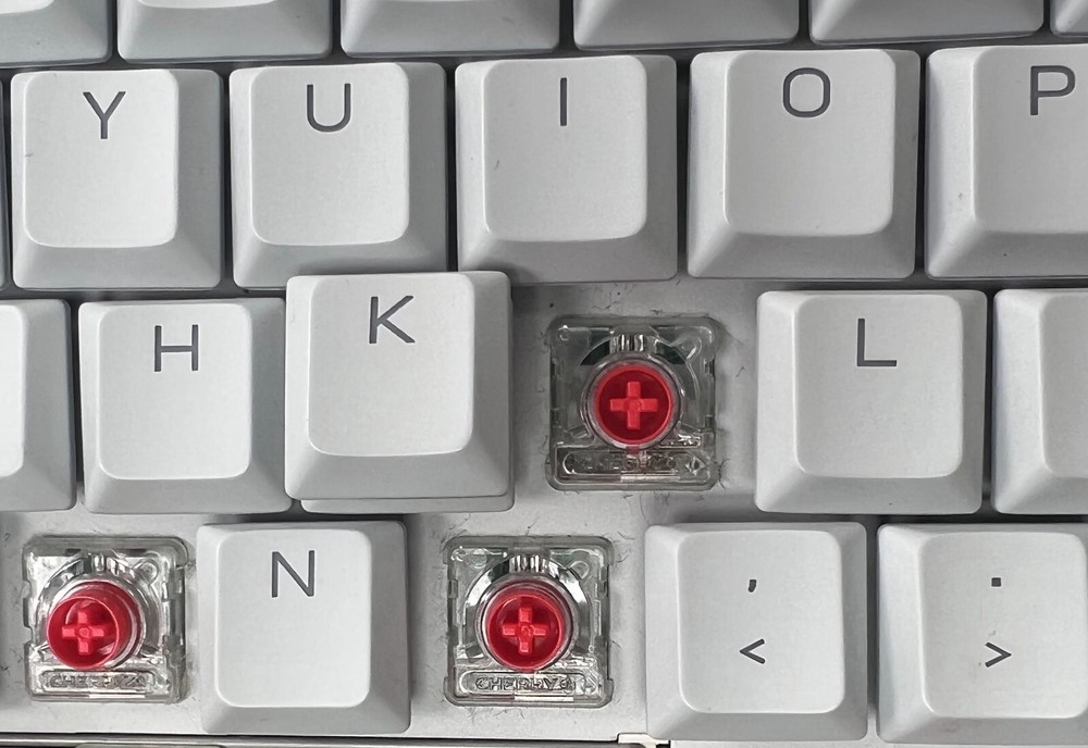 Alienware AW510K WHITE BACKLIT GAMING KEYBOARD KEYCAPS KEYS (AW510K)