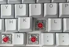 Alienware AW510K WHITE BACKLIT GAMING KEYBOARD KEYCAPS KEYS (AW510K)