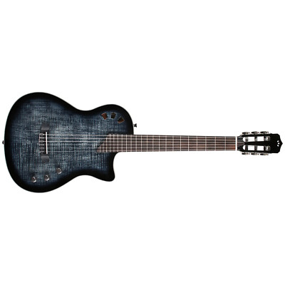 Mint Cordoba Stage Nylon-Strg Acous.-Electric Guitar Pau Ferro Fretb, Blk Burst