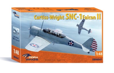 Dora Wings 48041 - Curtiss-Wright SNC-1 plastic model kit aircraft 1/48 scale