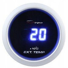NEUF TOP TUNING GAUGE DP-ZE-039 DBL EXHAUST TEMP 52 MM