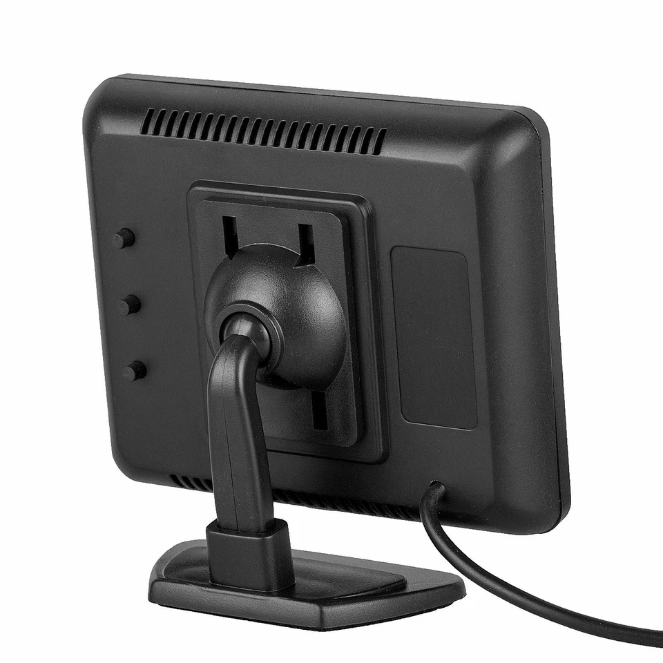 3.5in LCD Backup Monitor Display RCA Video for Car Rear View Camera Color Screen - Image 3 of 4