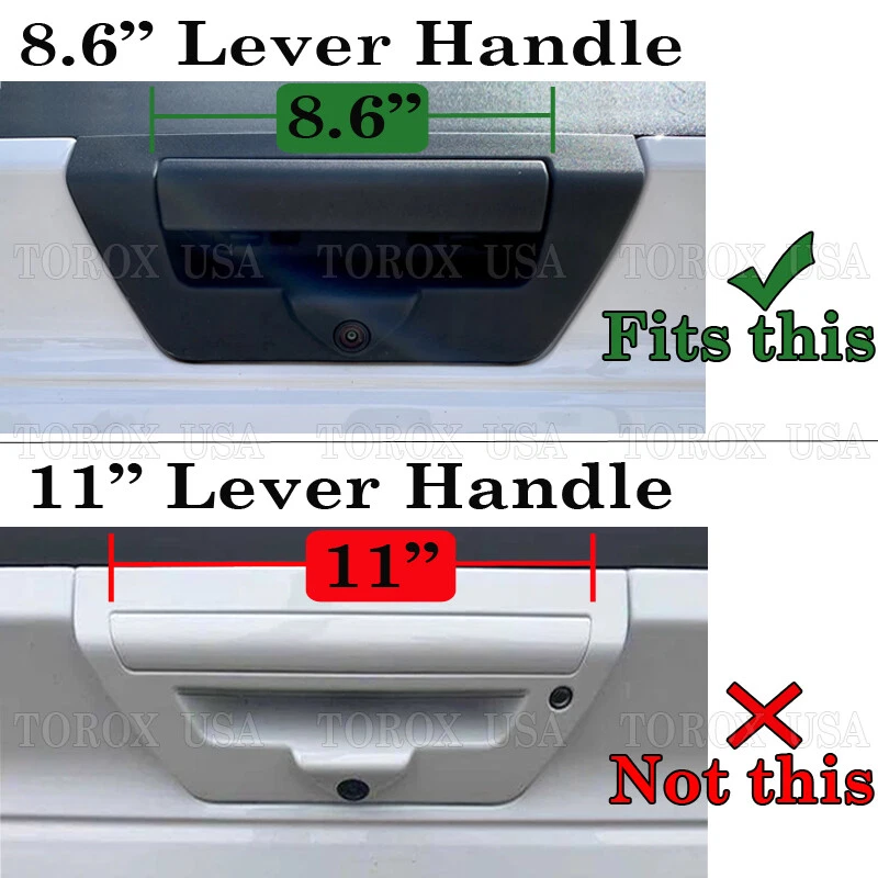 2018 2019 2020 Ford F150 F-150 Tailgate Handle COVER W/O LSH Z1 YZ OXFORD WHITE - Imagem 2 de 4