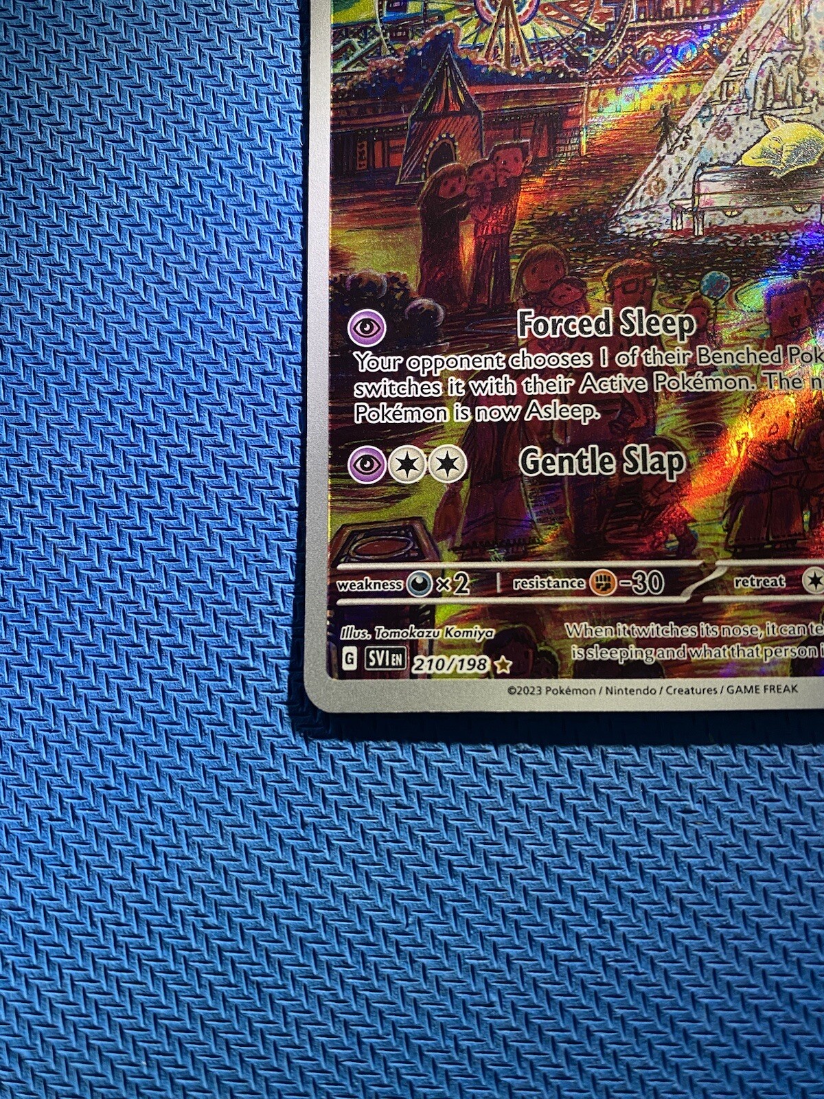 Drowzee Scarlet Violet 2023 210 198 Illustration Rare Alt Art NM EBay