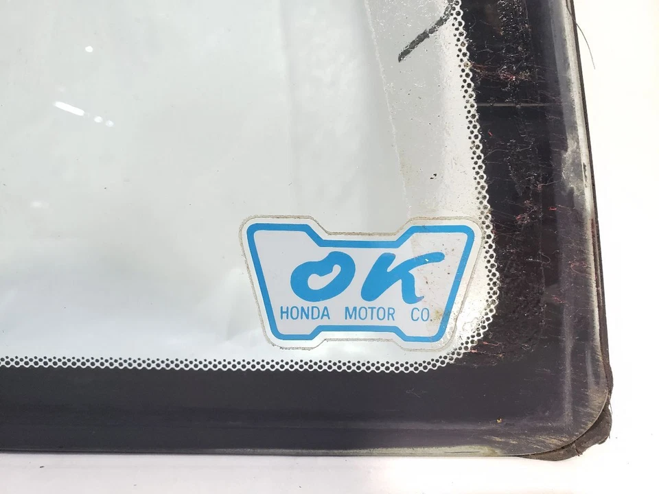 Quarto de vidro traseiro direito passageiro Honda Prelude SI 1988 OEM - Imagem 4 de 4