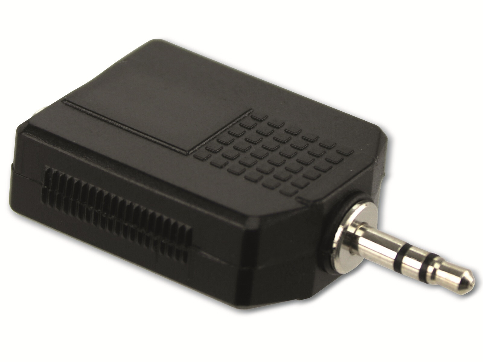Thumbnail - Klinkenadapter Pcn019, Stecker 3,5 Mm / 2x Kupplung 6,3 Mm