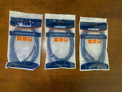Intellinet - 5FT - Cat6 Patch Cable (Blue) NEW