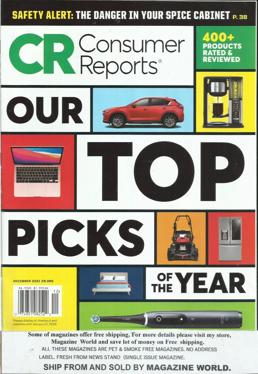Consumer reports magazine 2022