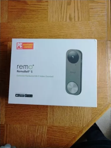 RemoBell S RMBL-1809H WiFi Video Doorbell Camera with HD Video, Motion Sensor 