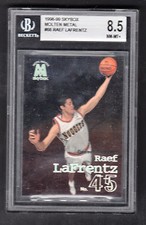 Raef LaFrentz 1998-99 Skybox Molten Metal Card #68 Nuggets BGS Graded 8.5 NMMT+