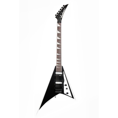 Jackson JS32 Rhoads Black w/ White Bevels - E-Gitarre