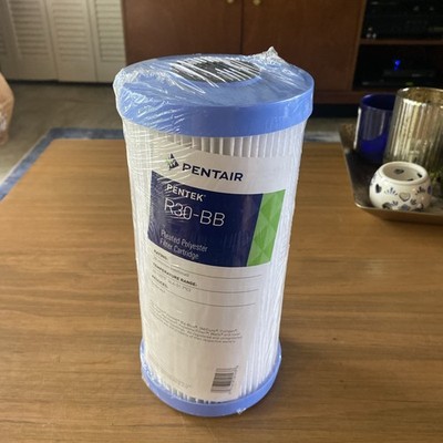 New Pentek R30-BB 30 Micron Water Filter Cartridge Pleated Polyester Pentair