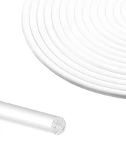 Backer Rod 20FT White Foam Rubber Caulk Saver for Gaps Concrete Expansion