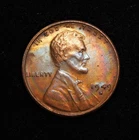 1949-S  Lincoln Wheat Cent  Super Color BU