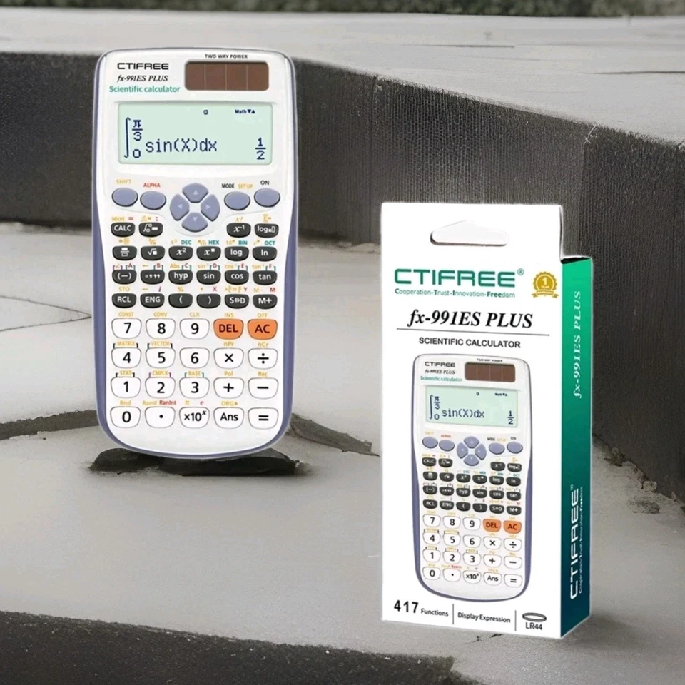 New fx-991ES PLUS Engineering Scientific Calculator With Cover Budget CTIFREE  - Image 4 of 4