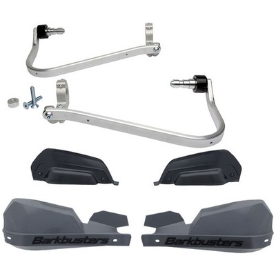 Barkbusters VPS Two Point Mounted Handguard Kit Grey For Honda Africa Twin
