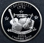 2002-S 50 State Quarters Tennessee Proof — photo from another recent sale