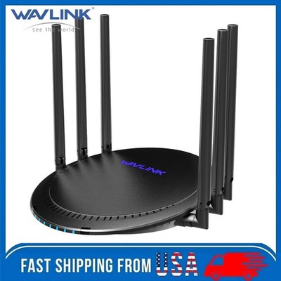 AC1200 AC3200 Dual Band WiFi Router Gaming Ethernet Port Smart Parental Controls