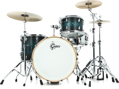 Gretsch Drums Renown 3-piece Shell Pack with 24'' Kick - Satin Antique Blue Burst