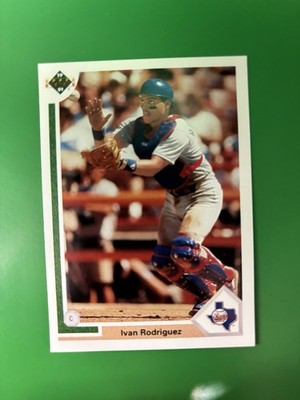 1991 Upper Deck Final Edition - Ivan Rodriguez #55F (RC)