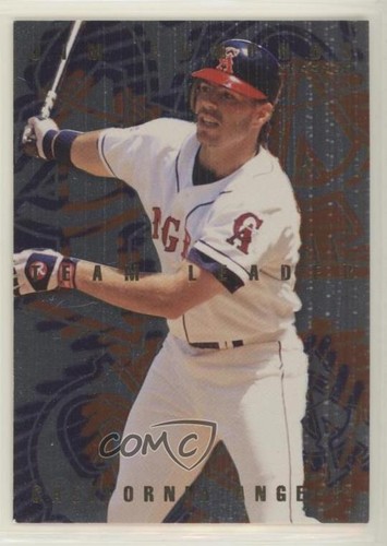 1996 Fleer Team Leaders Jim Edmonds #3