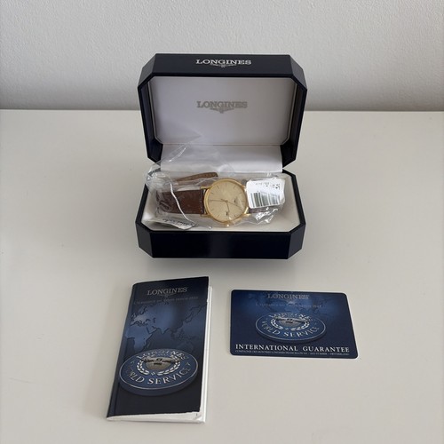 Longines Gines La Grande Classique L4.697.2 DateJust Quartz Watch Box & Papers
