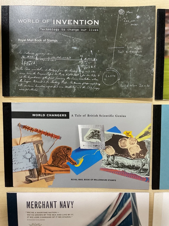 Folletos de prestigio Only Fools He Who Spice Girls 40 x MNH como nuevos todos completos. N140 Foto 3 de 4