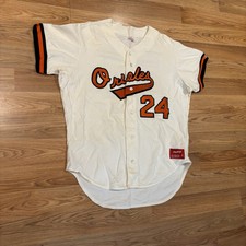 Rare Vintage Rawlings MLB Baltimore Orioles Dwight Evans Baseball Jersey Size 50