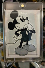 Marketplace image: 2026 Topps Chrome Disney Mickey Mouse 1/1 Hand-Drawn Signed Sketch Card Lopopolo