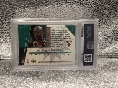 1998-99 SPx Finite - Star Power Michael Jordan #100 /5400 for sale 