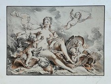 George William THORNLEY (1857 - 1935) - [Venus Disarmed by Loves]. 1881.